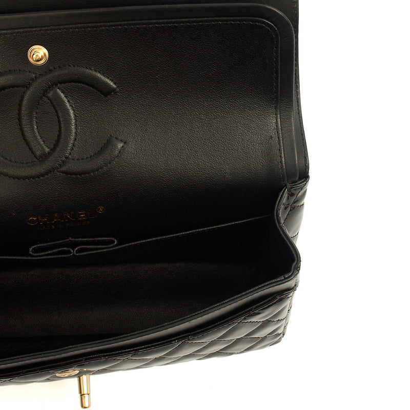 Picture of Chanel Shoulder Bag Classic Double Flap - Medium in Black, Patent Leather