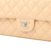 Picture of Chanel Shoulder Bag Classic - East West in Neutral, Caviar Leather