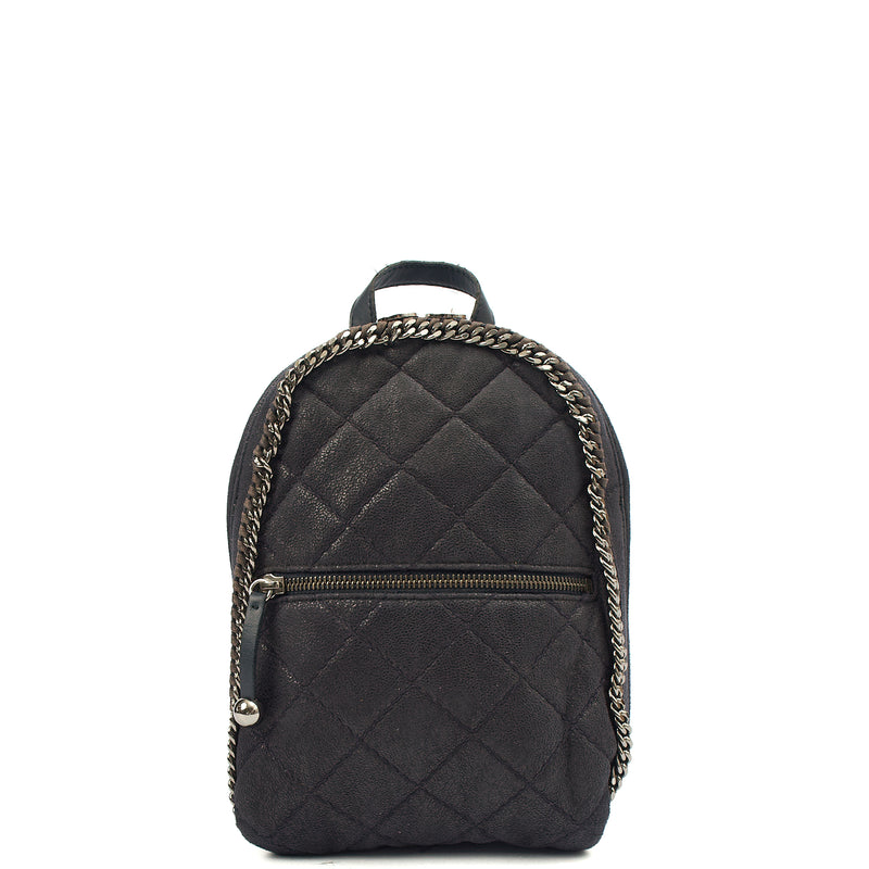 Picture of Stella McCartney Backpack Falabella Go Backpack in Black, Vegan Leather