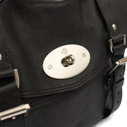 Picture of Mulberry Satchel Alexa in Black, Calfskin Leather