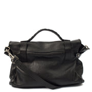 Picture of Mulberry Satchel Alexa in Black, Calfskin Leather