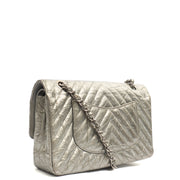 Picture of Chanel Shoulder Bag Classic Double Flap - Medium in Metallic, Patent Leather