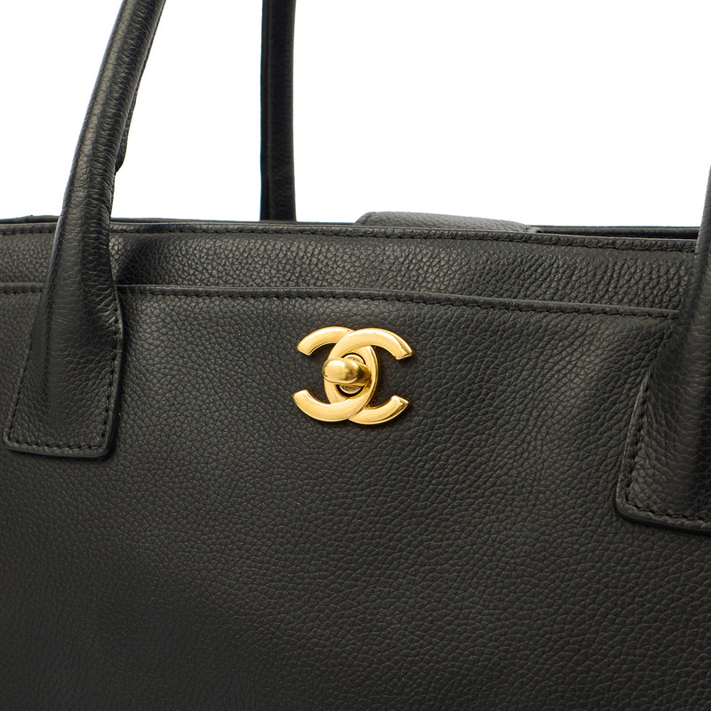 Picture of Chanel Tote Executive Shopper Tote in Black, Calfskin Leather