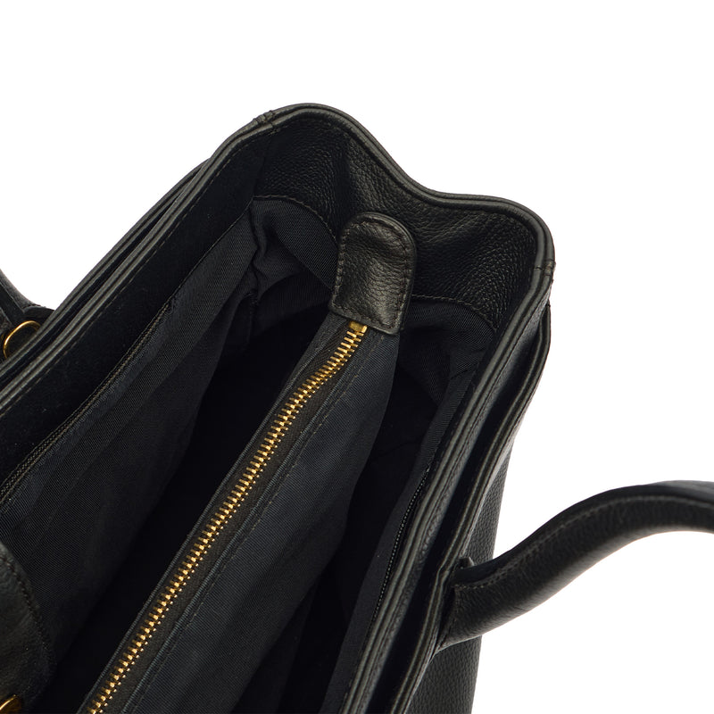 Picture of Chanel Tote Executive Shopper Tote in Black, Calfskin Leather