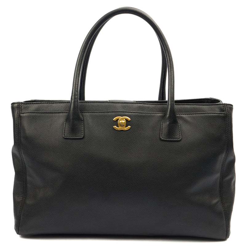 Picture of Chanel Tote Executive Shopper Tote in Black, Calfskin Leather