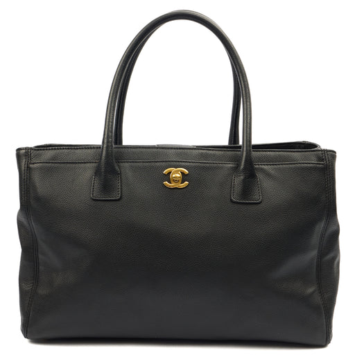 Picture of Chanel Tote Executive Shopper Tote in Black, Calfskin Leather