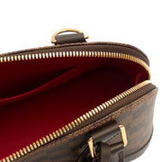 Picture of Louis Vuitton Top Handle Alma BB in Damier Ebene, Canvas