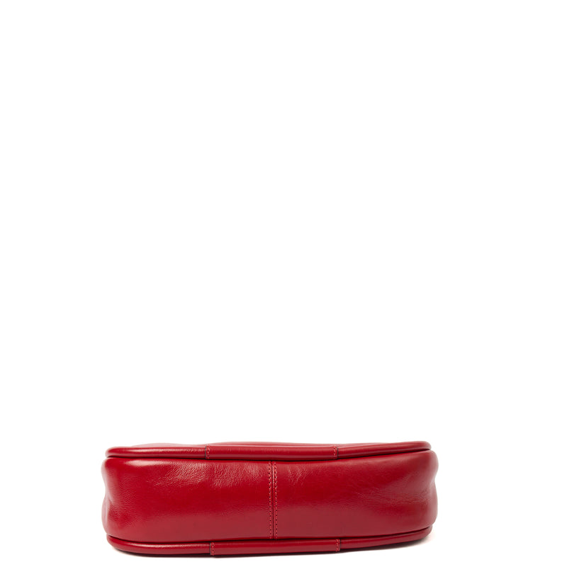 Picture of Mulberry Shoulder Bag Link Shoulder Bag in Lancaster Red, Leather