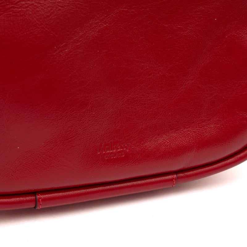 Picture of Mulberry Shoulder Bag Link Shoulder Bag in Lancaster Red, Leather