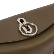 Picture of Mulberry Tote Leighton in Dark Palm, Calfskin Leather