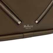 Picture of Mulberry Tote Leighton in Dark Palm, Calfskin Leather