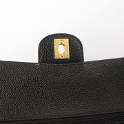 Picture of Chanel Cross Body Classic Double Flap - Medium in Black, Caviar Leather