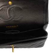 Picture of Chanel Cross Body Classic Double Flap - Medium in Black, Caviar Leather