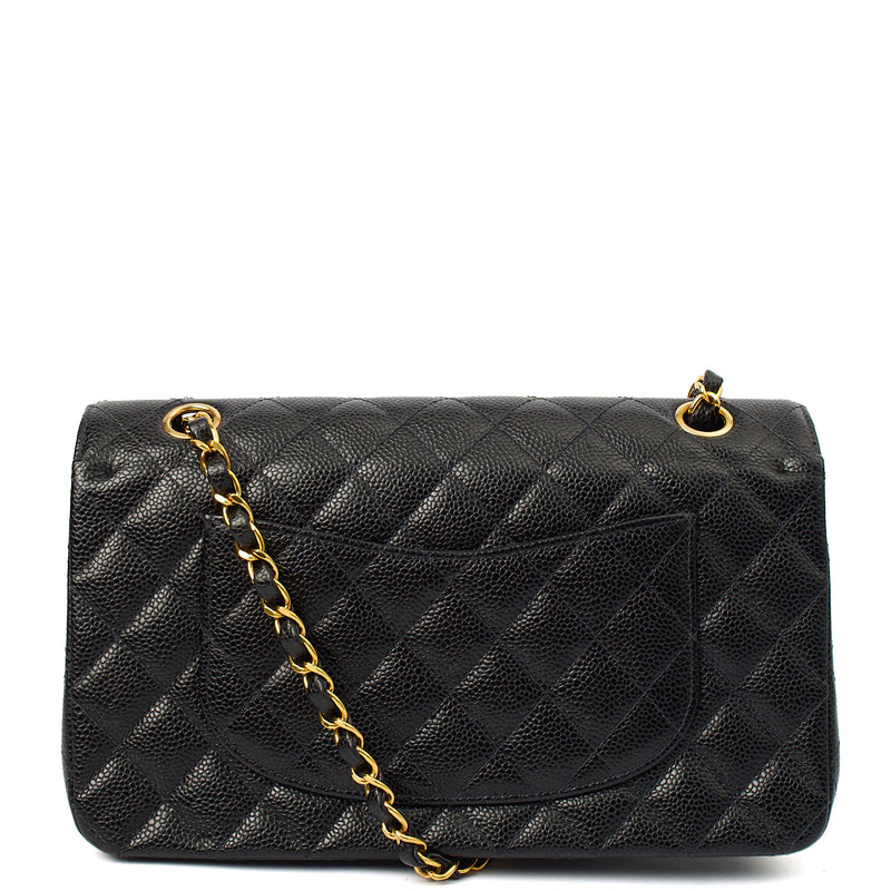 Picture of Chanel Cross Body Classic Double Flap - Medium in Black, Caviar Leather