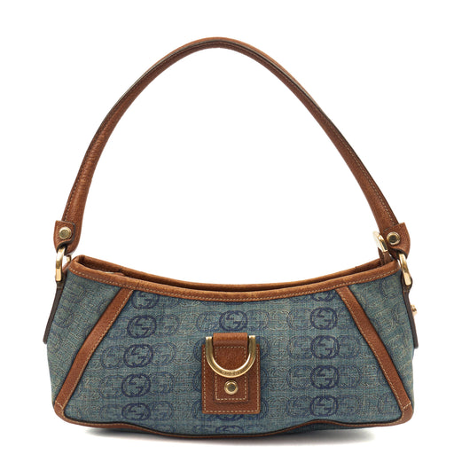 Picture of Gucci Shoulder Bag Abbey D-Ring Shoulder Bag in Blue, Denim