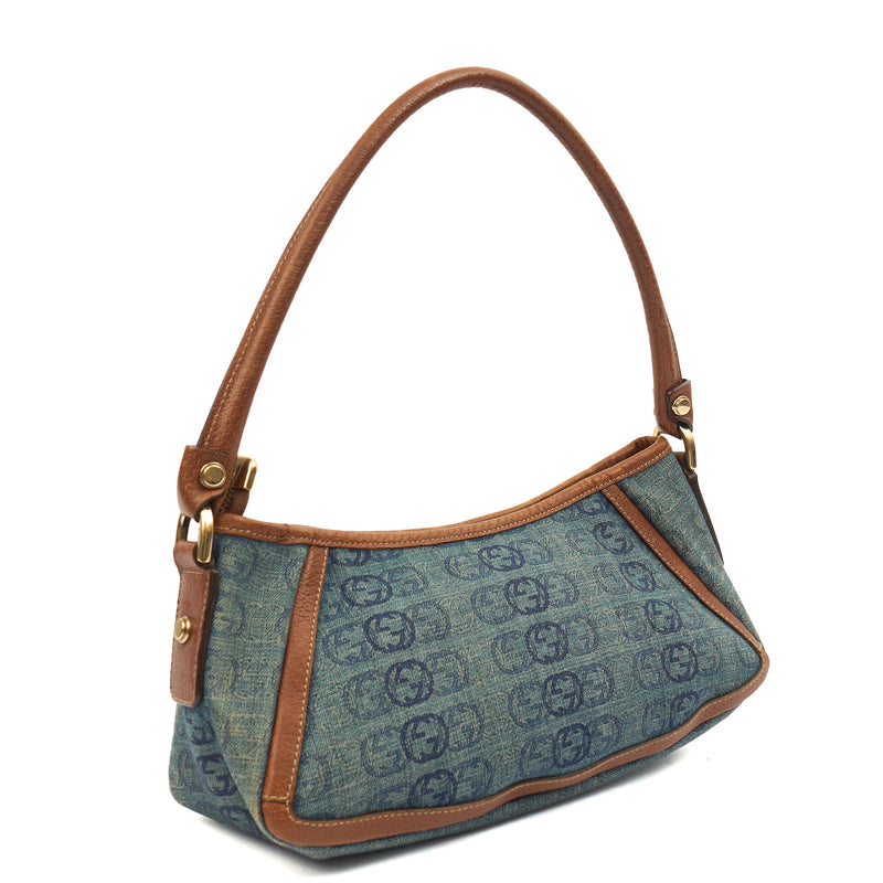 Picture of Gucci Shoulder Bag Abbey D-Ring Shoulder Bag in Blue, Denim