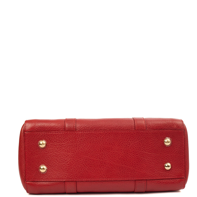 Picture of Mulberry Tote Bayswater Double Zip Tote - Small in Scarlett, Leather