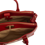 Picture of Mulberry Tote Bayswater Double Zip Tote - Small in Scarlett, Leather