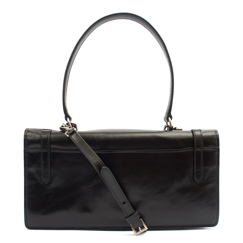 Picture of Prada Cross Body Saffiano Soft in Black, Leather