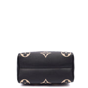 Picture of Louis Vuitton Top Handle Speedy Bandouliere 25 in Black, Empreinte Leather