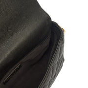 Picture of Chanel Cross Body Chain Around Flap in Black, Caviar Leather