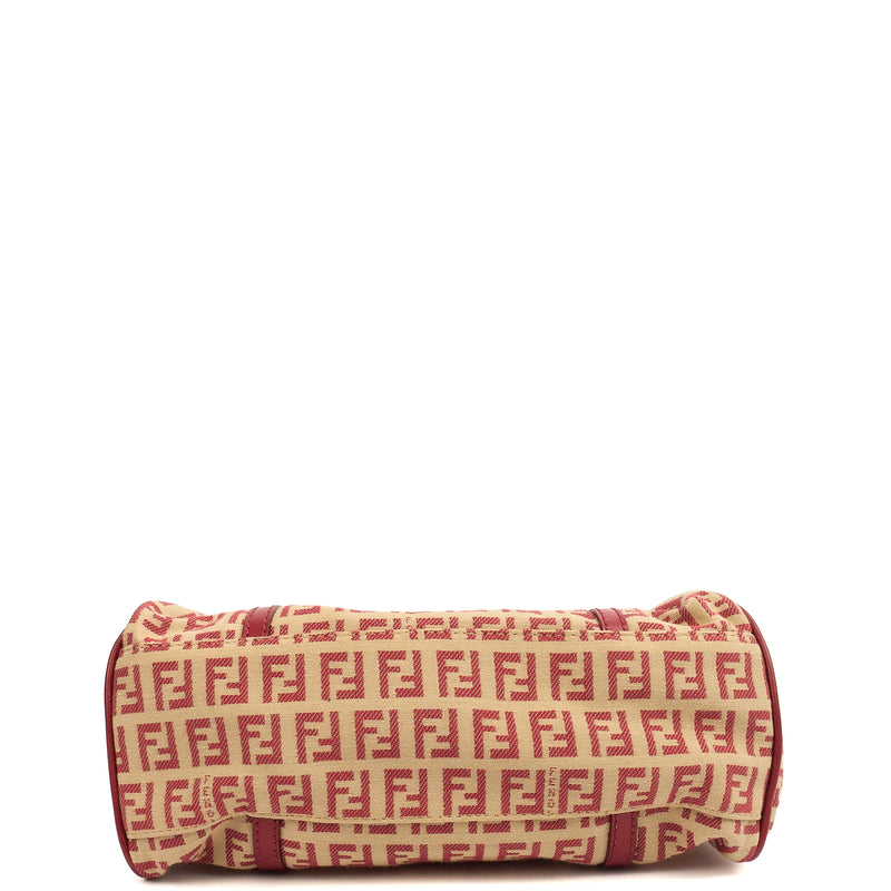 Picture of Fendi Mini Bag Zucca Tote in Red, Canvas