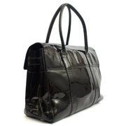Picture of Mulberry Tote Bayswater Heritage in Black, Patent Leather