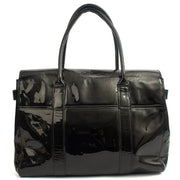 Picture of Mulberry Tote Bayswater Heritage in Black, Patent Leather