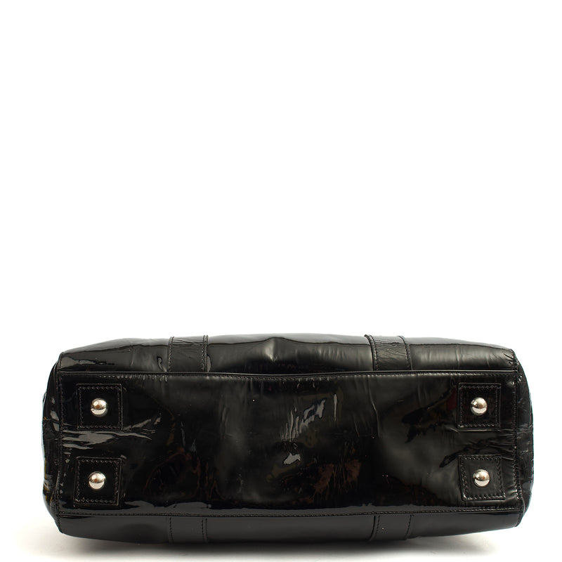 Picture of Mulberry Tote Bayswater Heritage in Black, Patent Leather