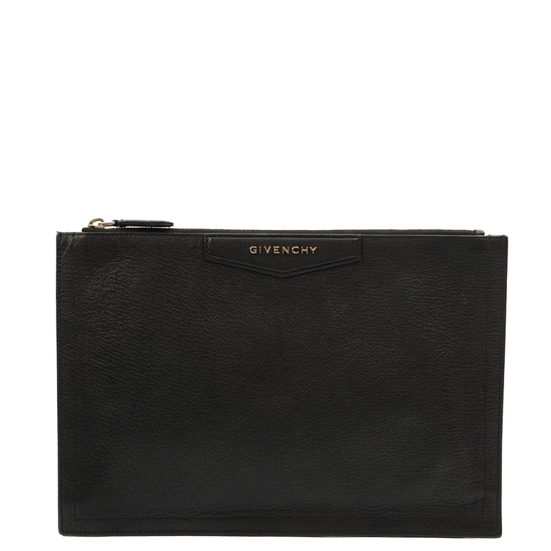 Picture of Givenchy Clutch Antigona Clutch in Black, Goat Skin