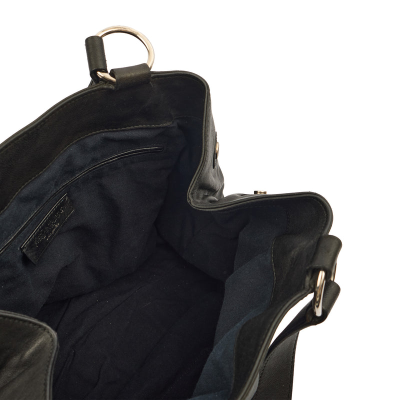 Picture of Saint Laurent Tote Tote in Black, Calfskin Leather