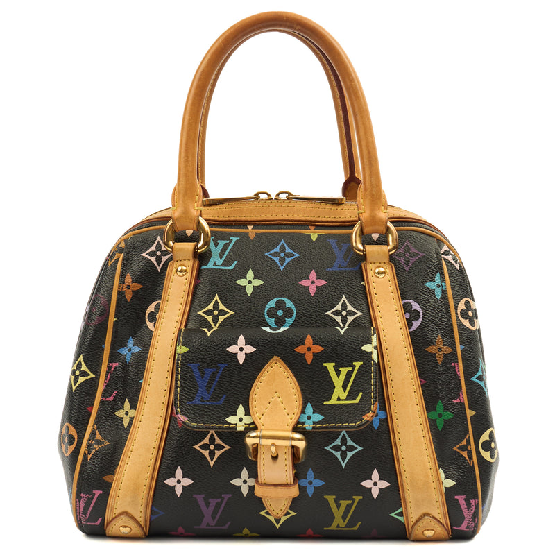 Picture of Louis Vuitton Top Handle Priscilla in Multicolor Monogram, Leather