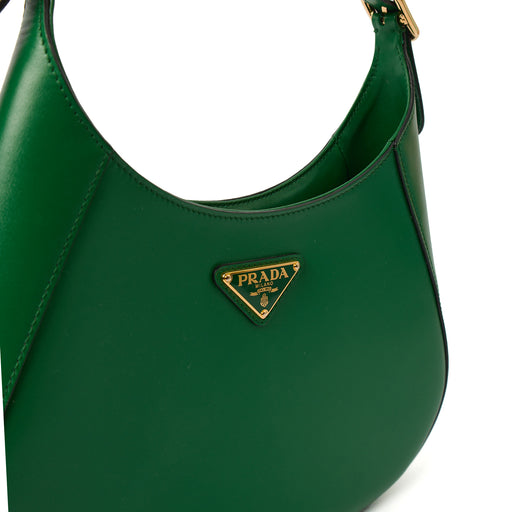 Picture of Prada Shoulder Bag Cleo Shoulder Bag in Green, Calfskin
