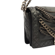 Picture of Chanel Shoulder Bag Boy - Medium in Black, Calfskin Leather