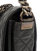 Picture of Chanel Shoulder Bag Boy - Medium in Black, Calfskin Leather
