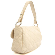 Picture of Chanel Shoulder Bag Vintage Flap Bag  in White, Calfskin Leather