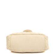 Picture of Chanel Shoulder Bag Vintage Flap Bag  in White, Calfskin Leather