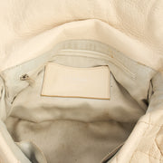 Picture of Chanel Shoulder Bag Vintage Flap Bag  in White, Calfskin Leather