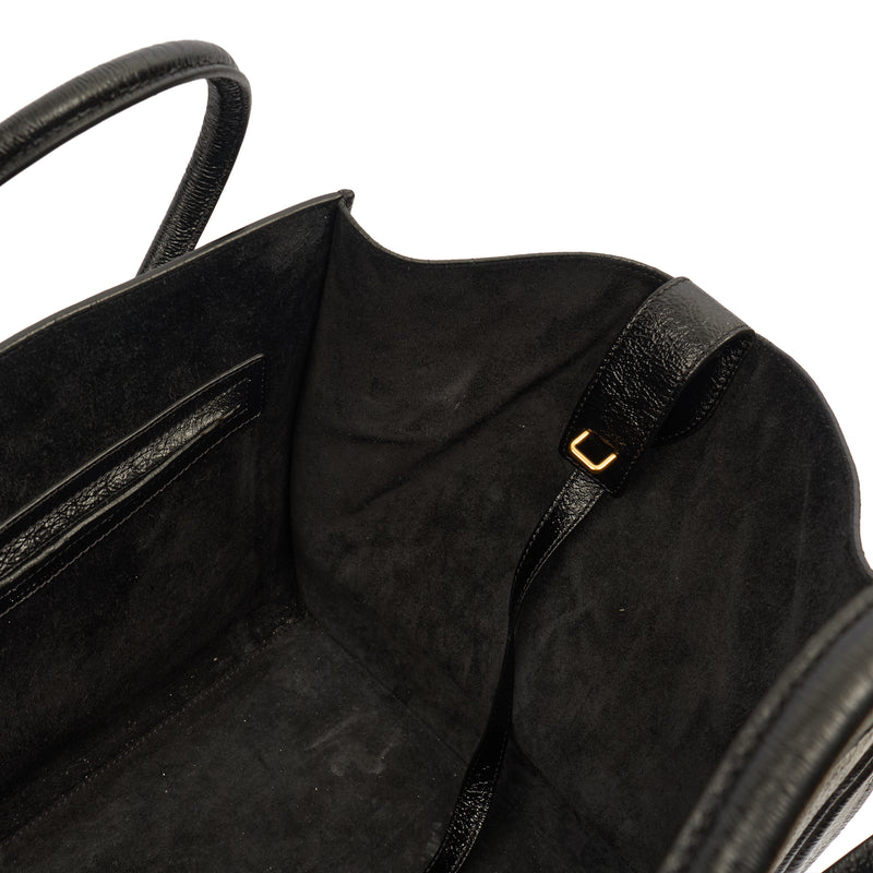 Picture of Celine Tote Luggage - Medium in Black, Patent Leather