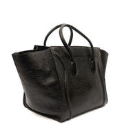Picture of Celine Tote Luggage - Medium in Black, Patent Leather