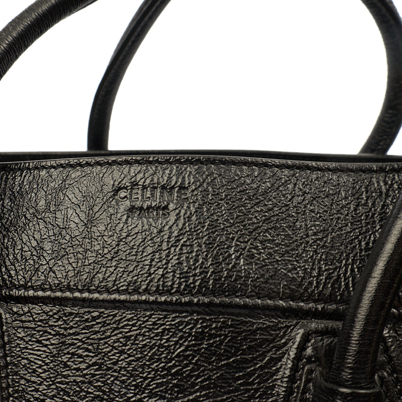 Picture of Celine Tote Luggage - Medium in Black, Patent Leather