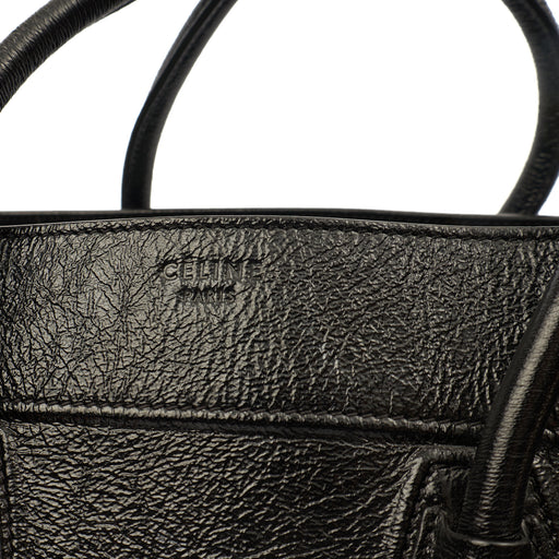 Picture of Celine Tote Luggage - Medium in Black, Patent Leather