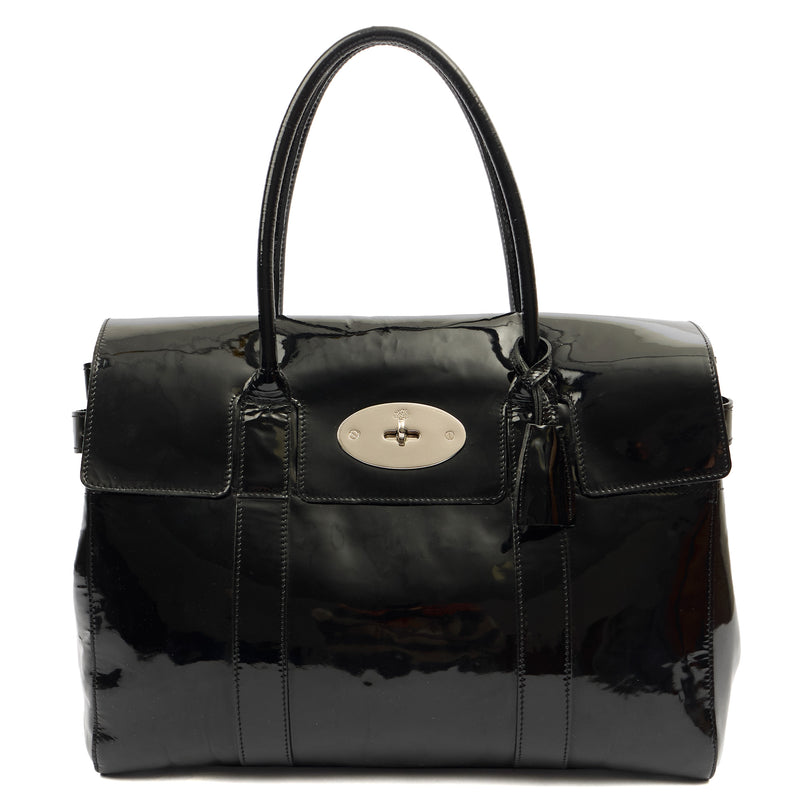 Picture of Mulberry Tote Bayswater Heritage in Black, Leather