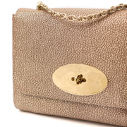 Picture of Mulberry Cross Body Lily in Metallic, Leather