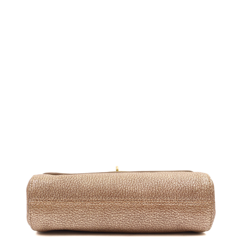 Picture of Mulberry Cross Body Lily in Metallic, Leather