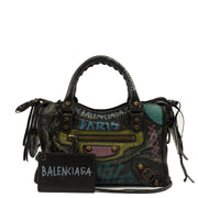 Picture of Balenciaga Mini Bag Classic City - Small in Black, Leather