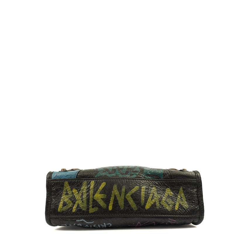 Picture of Balenciaga Mini Bag Classic City - Small in Black, Leather