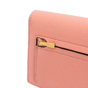 Picture of Mulberry Purse Continental Wallet  in Sorbet Pink, Leather