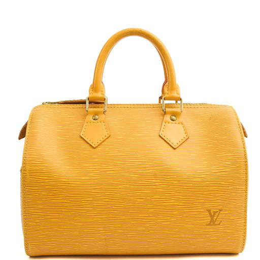 Picture of Louis Vuitton Tote Speedy 30 in Yellow, Epi Leather