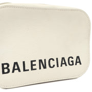 Picture of Balenciaga Cross Body Ville XS Camera Bag in White, Veau (Calfskin)